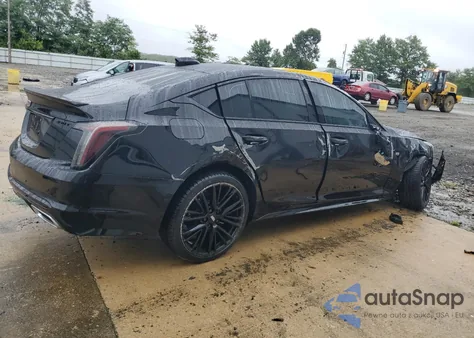 2025 Cadillac Ct5 Sport из США, поврежденный, VIN 1G6DU5RKXS0103939